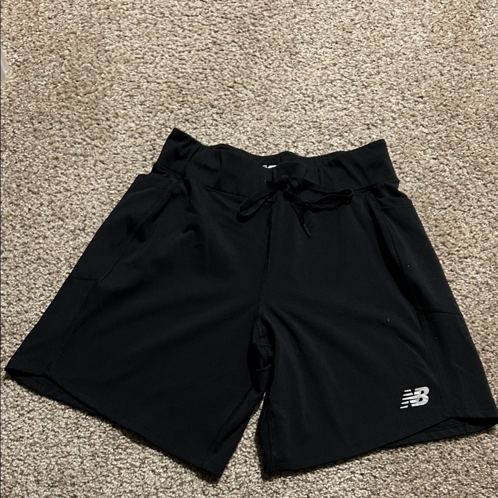 New Balance Women's Black Athletic Shorts